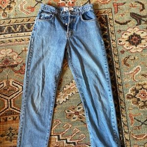 High waisted light washed jeans from Calvin Klein
